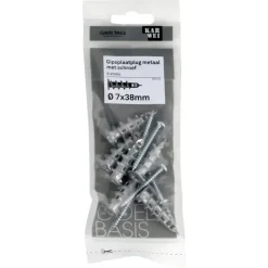 KARWEI gips schr 7x38mm + uni 4x45mm 6ST