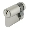 KARWEI halve profielcilinder nikkel 30/10 mm