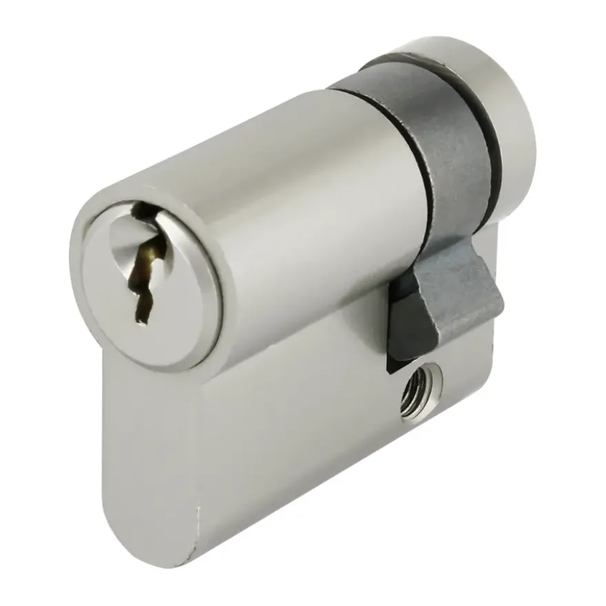 KARWEI halve profielcilinder nikkel 30/10 mm