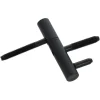 KARWEI Inboorpaumelle 75 mm zwart - 2 stuks