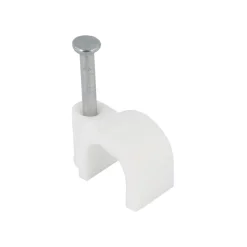 KARWEI kabelclip wit 4 mm wit (15 stuks)