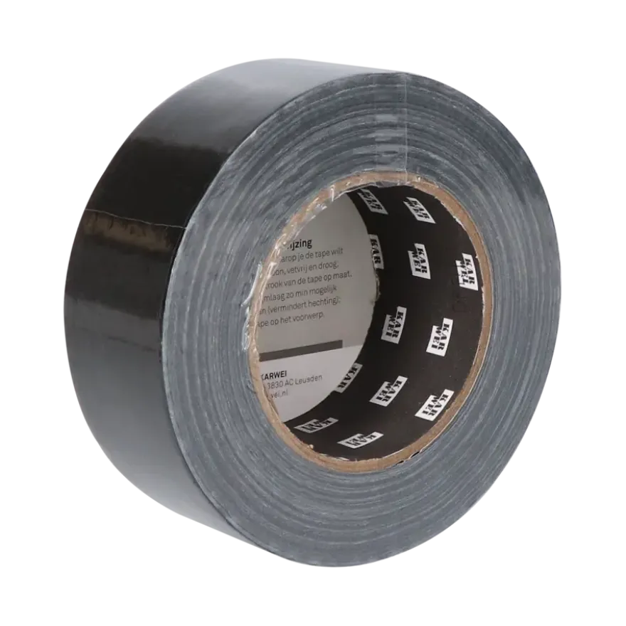 KARWEI klus- en reparatietape zwart 50 m x 50 mm