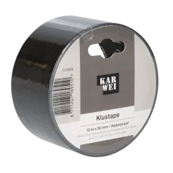 KARWEI klus- en reparatietape zwart 10 m x 50 mm