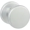Karwei knopkruk rond rozet aluminium