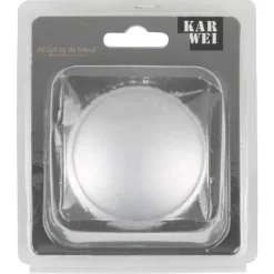 Karwei knopkruk rond rozet aluminium