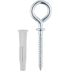 KARWEI kraagplug 6x36mm+schr.Schroefoog 4,5x70mm 4ST