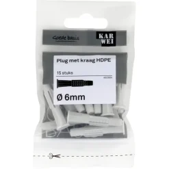 KARWEI kraagplug 6x36mm 15ST