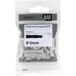 KARWEI kraagplug 5x30mm 25ST
