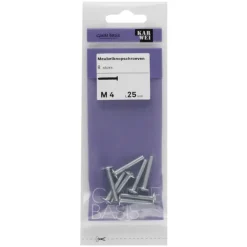 KARWEI meubelknopschroef M4x25 mm (8 stuks)