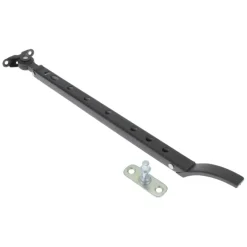KARWEI raamuitzetter zwart 30 cm buitendraaiend