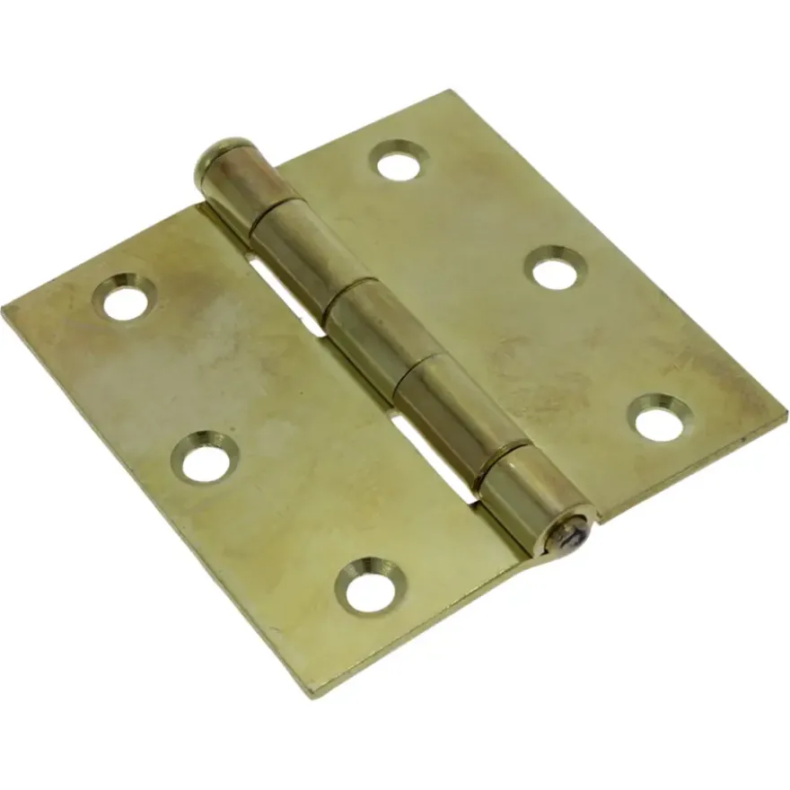 KARWEI Scharnier 75x75mm vermessingd - 3 stuks
