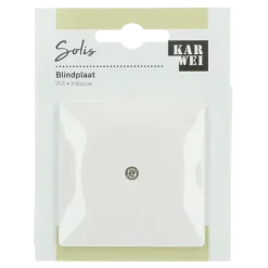 KARWEI Solis afdekplaat wit