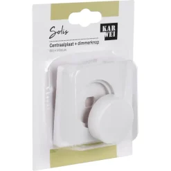 KARWEI Solis centraalplaat dimmer wit