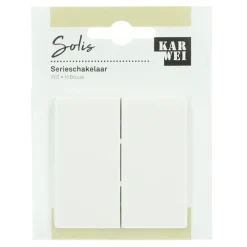 KARWEI Solis serieschakelaar wit