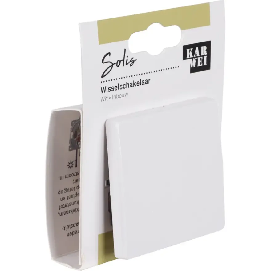 KARWEI Solis wisselschakelaar wit