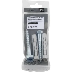 KARWEI uni-plug 12x60mm+hdb 10x70mm+ring 2ST