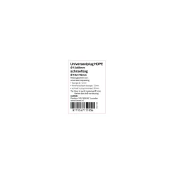 KARWEI uni-plug 12x60mm+Schroefoogschr 10x80mm 2ST