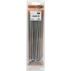 KARWEI unischroef platkop rvs 6x180 mm (15 stuks)
