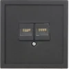 KARWEI Zenith wandcontactdoos UTP mat zwart