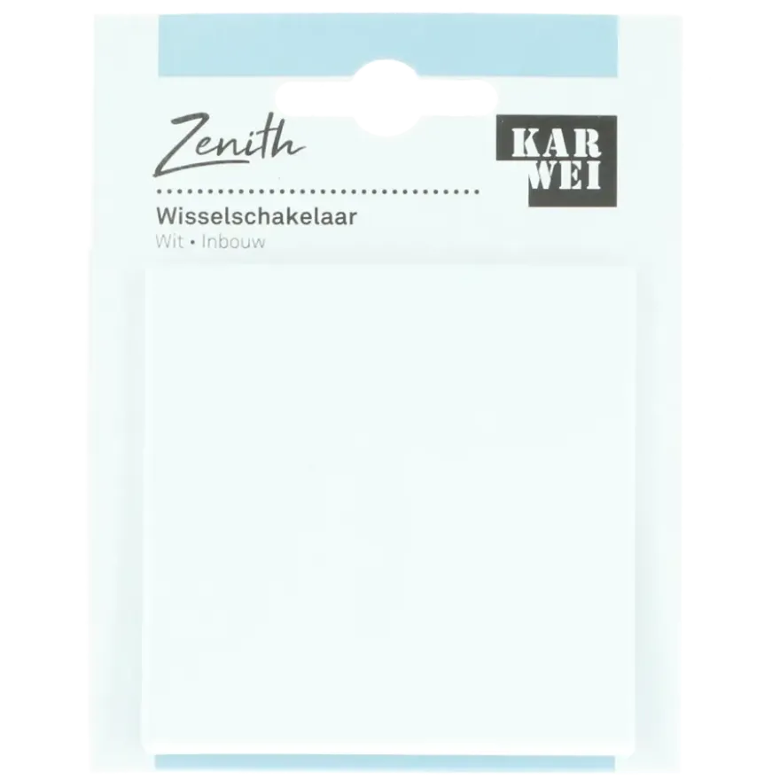 KARWEI Zenith wisselschakelaar wit