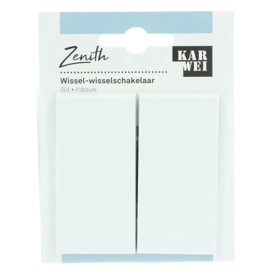 KARWEI Zenith wissel-wisselschakelaar wit