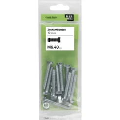 KARWEI zeskantbout voldraad M6x40 mm 10 stuks