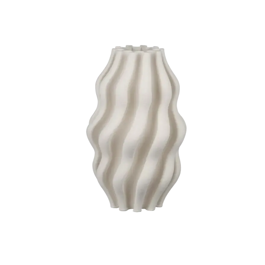 Keramieken vaas 3D 22x22x34cm