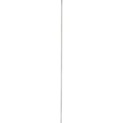 Keukenplintprofiel kunststof 9.5x20mm transparant lengte 260cm