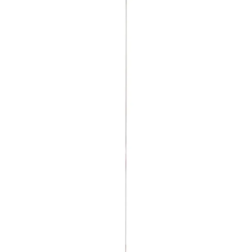 Keukenplintprofiel kunststof 9.5x20mm transparant lengte 260cm