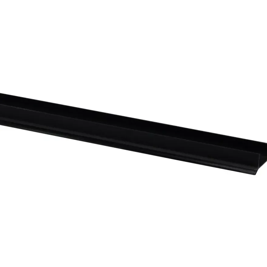 Keukenplintprofiel zwart 9,5x20mm 260cm