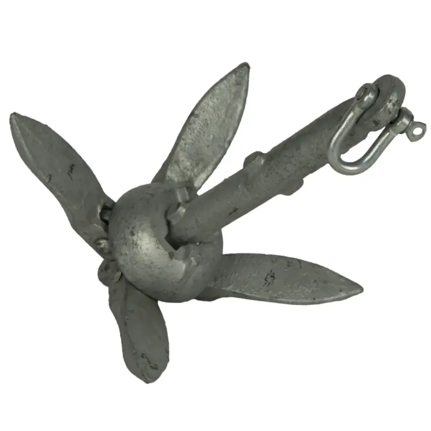 Klapanker 0,7kg gegalvaniseerd