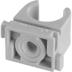 Klembeugel PVC 5/8 Grijs Slagvast 20 Stuks