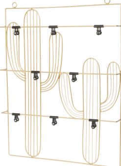 Klembord Cactus goud 40x52 cm (bxh)