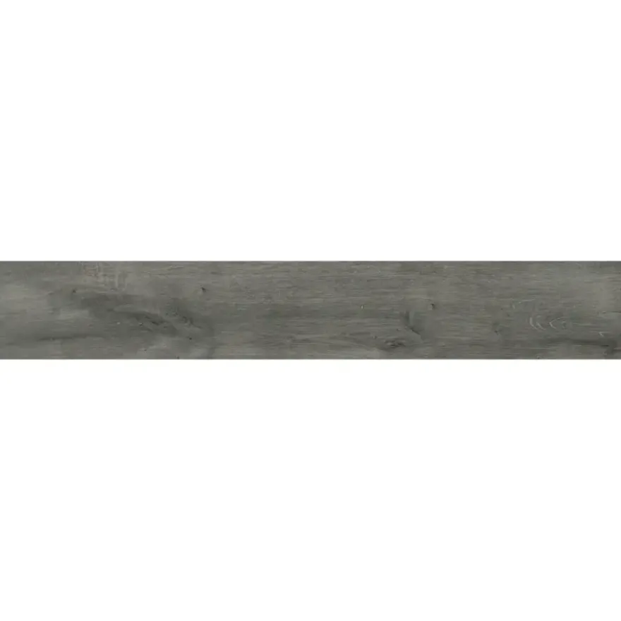 Kleurstaal click PVC Basic donkergrijs eiken houtlook