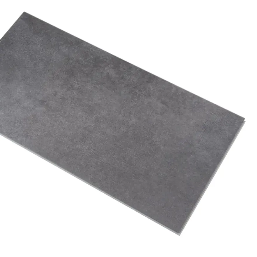 Kleurstaal Karwei click PVC Allora tegel donkergrijs betonlook