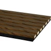 Kleurstaal lattenwand Decowall Acoustic walnoot 25x30cm