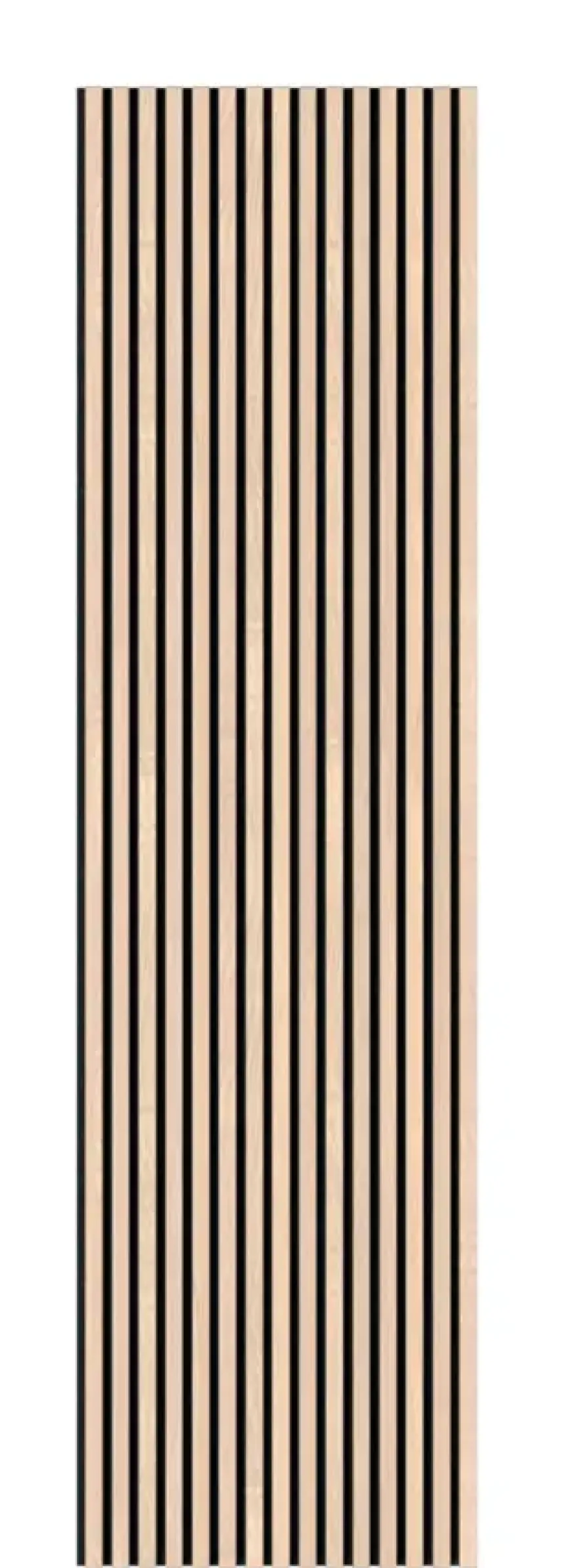 Kleurstaal lattenwand essen 20x30 cm