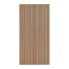 Kleurstaal lattenwand flexibel walnoot 20x30 cm