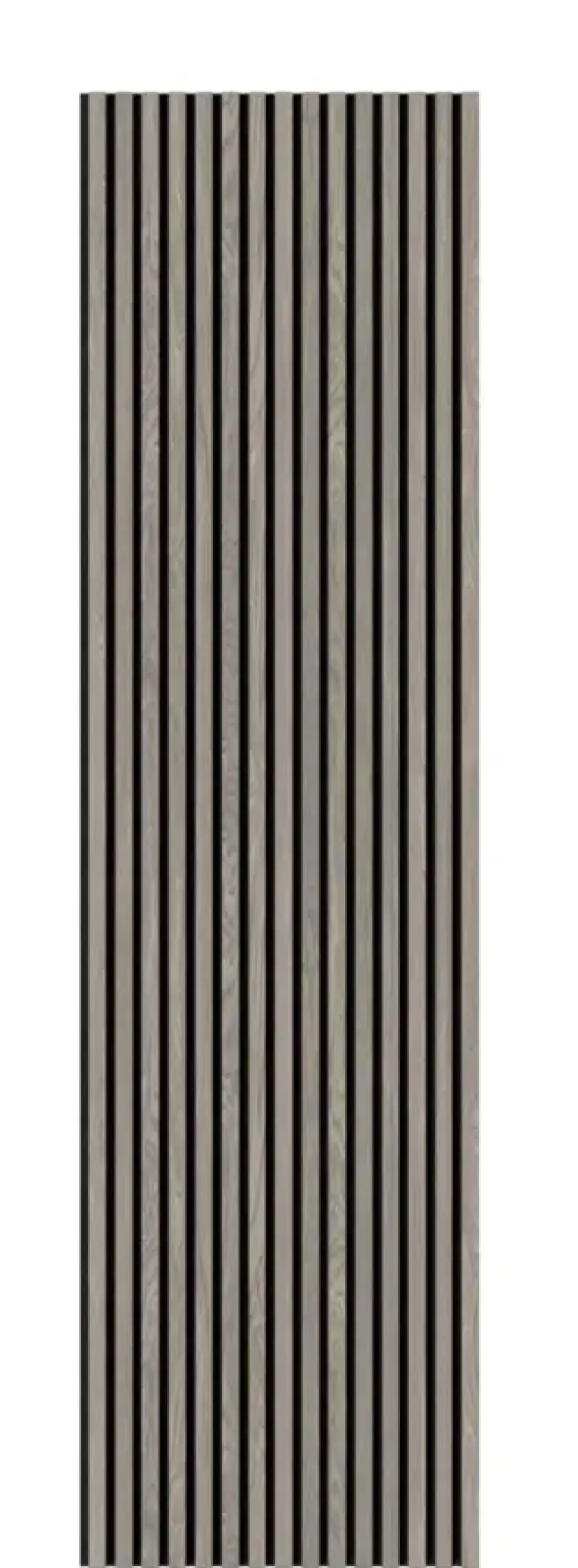 Kleurstaal lattenwand grijs eiken 20x30 cm