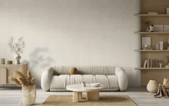Kleurstaal lattenwand vilt beige 20x30 cm