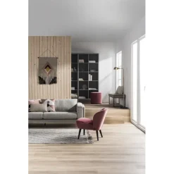 Kleurstaal Le Noir & Blanc click PVC Madero naturel eiken houtlook