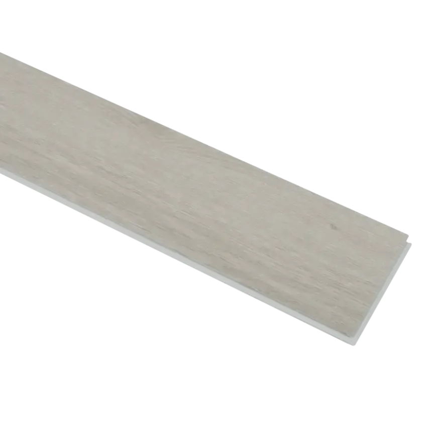Kleurstaal Le Noir & Blanc click PVC Stretto visgraat grijs/bruin eiken houtlook