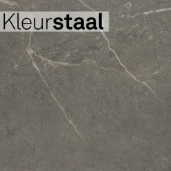 Kleurstaal Lundia click PVC Stoer Arne donkergrijs steenlook