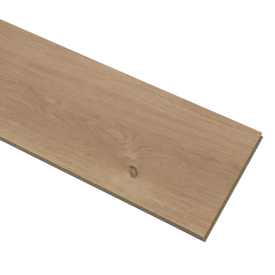 Kleurstaal vtwonen click PVC EVC Spelled warmbruin houtlook