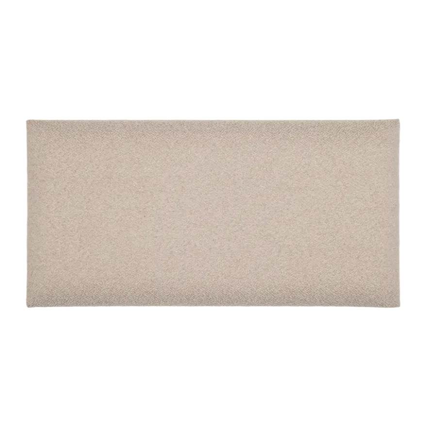 Kleurstaal wandkussen Boucle Taupe