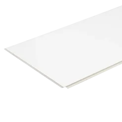 Kleurstaal wandtegel kunststof Allora wit marmer glans 20x30cm
