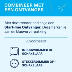 KlikAanKlikUit Afstandsbediening ATMT-502 met Timerfunctie