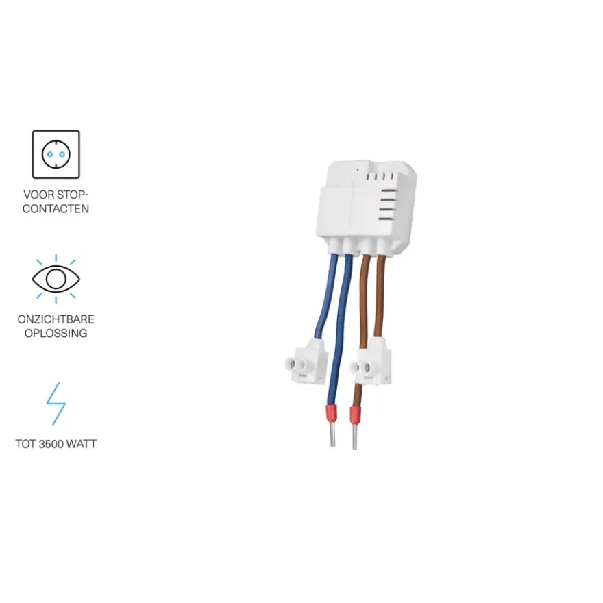 KlikAanKlikUit AWS-3500S mini inbouw schakelaar stopcontact