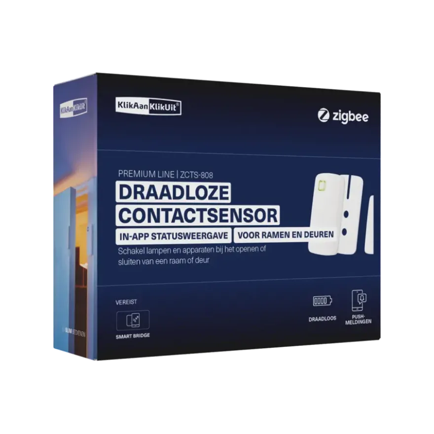 Klik Aan Klik Uit - Draadloze Contactsensor