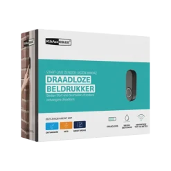 KlikAanKlikUit Draadloze drukknop ACDB-8000A Zwart